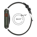 Dây đeo đồng hồ da thật, kích thước: kích thước nhỏ cho Apple Watch Series 7 41mm / 6&SE&5&4 40mm / 3&2&1 38mm, kích thước: kích thước nhỏ cho Apple Watch Series 8&7 41mm / SE 2&6&SE&5&4 40mm / 3&2&1 38mm