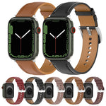 Dây đeo đồng hồ da thật, kích thước: kích thước tự do cho Apple Watch Series 7 45mm / 6&SE&5&4 44mm / 3&2&1 42mm, kích thước: kích thước tự do cho Apple Watch Ultra 49mm / Series 8&7 45mm / SE 2&6&SE&5&4 44mm / 3&2&1 42mm
