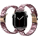 Dây đeo thép không gỉ mạ điện cho Apple Watch Series, 7 41mm / 6&SE&5&4 40mm / 3&2&1 38mm, 7 45mm / 6&SE&5&4 44mm / 3&2&1 42mm