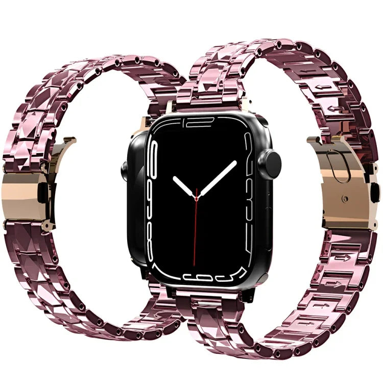 Dây đeo thép không gỉ mạ điện cho Apple Watch Series, 7 41mm / 6&SE&5&4 40mm / 3&2&1 38mm, 7 45mm / 6&SE&5&4 44mm / 3&2&1 42mm