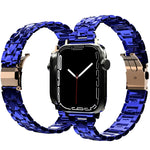 Dây đeo thép không gỉ mạ điện cho Apple Watch Series, 7 41mm / 6&SE&5&4 40mm / 3&2&1 38mm, 7 45mm / 6&SE&5&4 44mm / 3&2&1 42mm