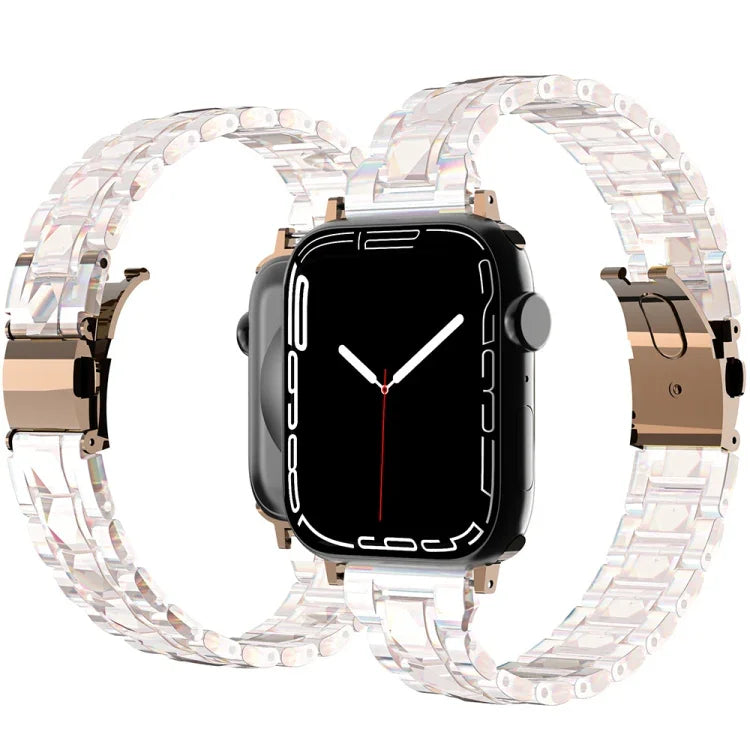 Dây đeo thép không gỉ mạ điện cho Apple Watch Series, 7 41mm / 6&SE&5&4 40mm / 3&2&1 38mm, 7 45mm / 6&SE&5&4 44mm / 3&2&1 42mm