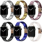 Dây đeo thép không gỉ mạ điện cho Apple Watch Series, 7 41mm / 6&SE&5&4 40mm / 3&2&1 38mm, 7 45mm / 6&SE&5&4 44mm / 3&2&1 42mm