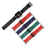 Dây đeo đồng hồ họa tiết sợi carbon cho Apple Watch Series, 7 41mm / 6&SE&5&4 40mm / 3&2&1 38mm, 7 45mm / 6&SE&5&4 44mm / 3&2&1 42mm
