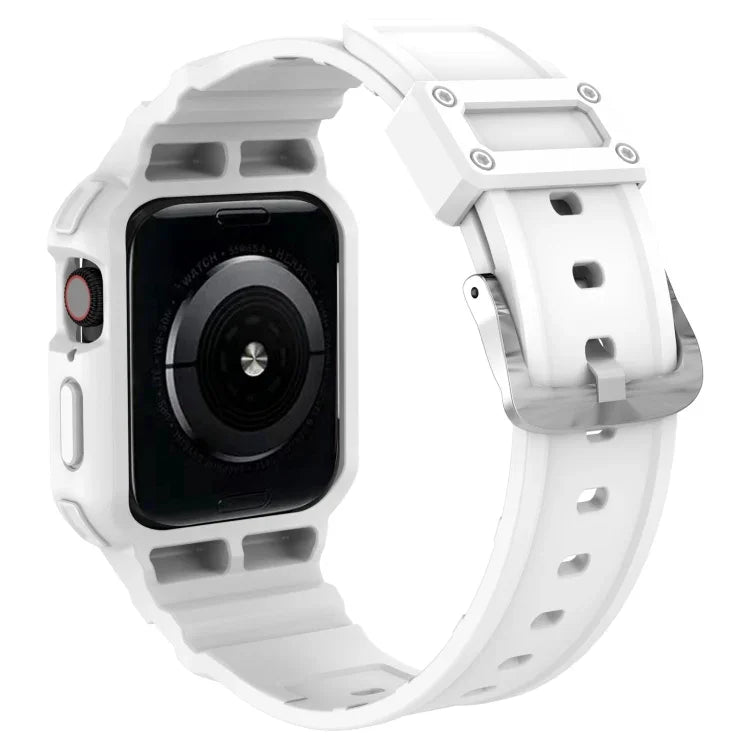 Dây đeo tích hợp một màu chống thấm ba lớp cho Apple Watch Series, 7 41mm / 6&SE&5&4 40mm / 3&2&1 38mm, 7 45mm / 6&SE&5&4 44mm / 3&2&1 42mm