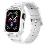 Dây đeo tích hợp một màu chống thấm ba lớp cho Apple Watch Series, 7 41mm / 6&SE&5&4 40mm / 3&2&1 38mm, 7 45mm / 6&SE&5&4 44mm / 3&2&1 42mm