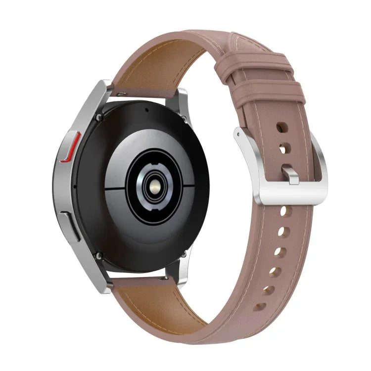 Dây đồng hồ da thật 20mm cho Samsung Galaxy Watch4/Watch3 41mm/Active2/Huawei/Đồng hồ chơi game v.v.