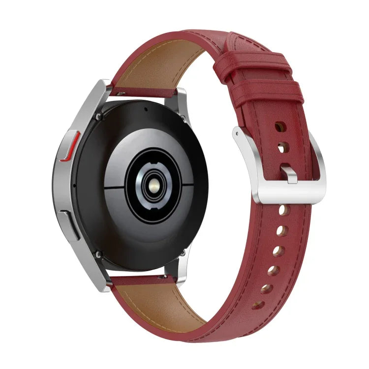 Dây đồng hồ da thật 20mm cho Samsung Galaxy Watch4/Watch3 41mm/Active2/Huawei/Đồng hồ chơi game v.v.