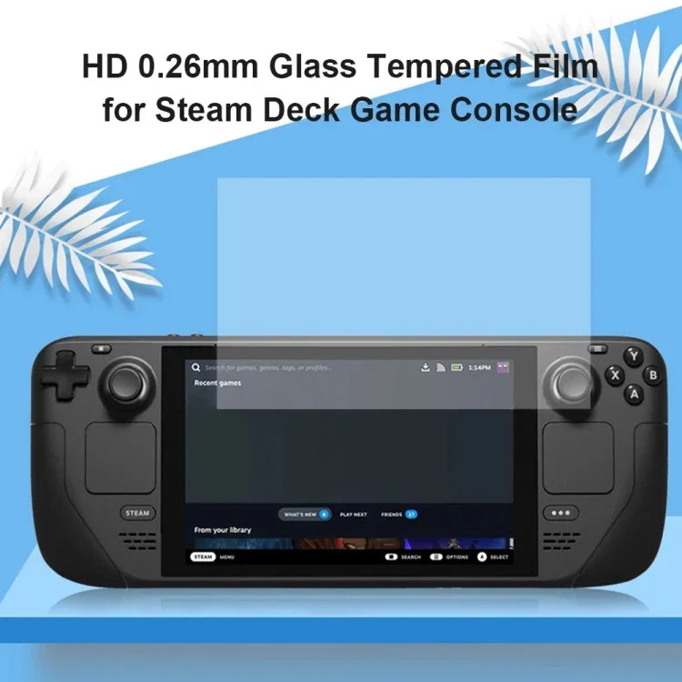 Miếng dán kính cường lực 0,26mm 9H 2.5D, dành cho máy chơi game Deck (1 cái)