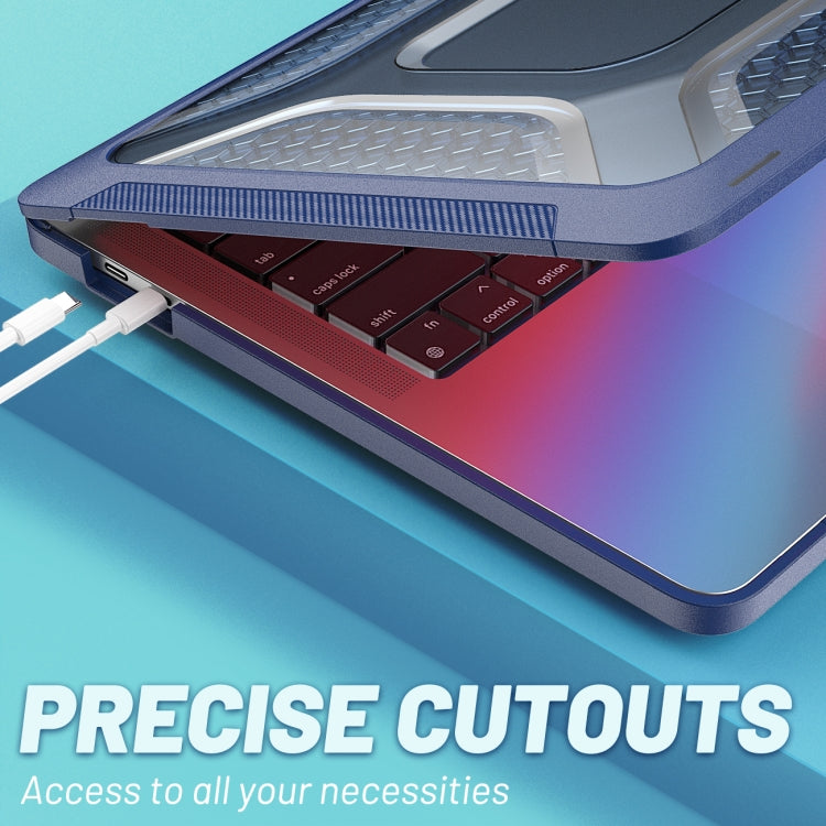 Ốp bảo vệ laptop tổ ong PC + TPU, cho MacBook Pro 13.3 inch A2338 / A2289 / A2251 (2020), cho MacBook Pro 16 inch A2141