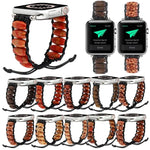Dây đeo đồng hồ hạt gỗ cho Apple Watch Series, 7 41mm / 6&SE&5&4 40mm / 3&2&1 38mm, 7 45mm / 6&SE&5&4 44mm / 3&2&1 42mm