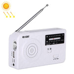 Đèn pin radio AM/FM năng lượng mặt trời hai băng tần RD-638T với chức năng Dynamo