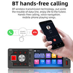Đài radio ô tô màn hình cảm ứng 4.0 inch Bluetooth MP5 với điều khiển từ xa, FM60