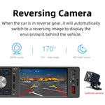 Đài radio ô tô màn hình cảm ứng 4.0 inch Bluetooth MP5 với điều khiển từ xa, FM60