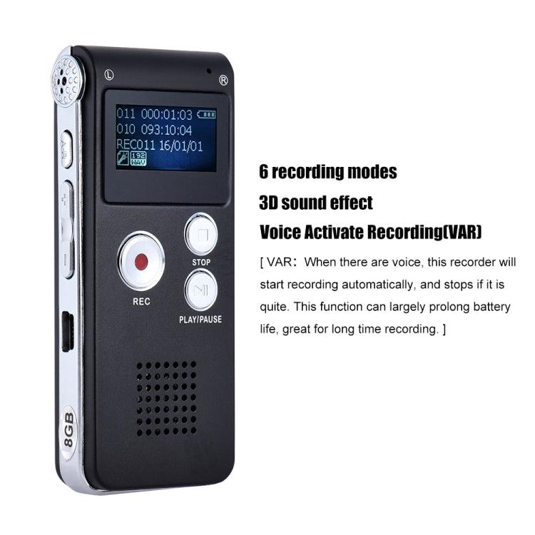 Máy ghi âm kỹ thuật số USB với chức năng phát WAV MP3 VAR, SK-012 4GB, SK-012 16GB, SK-012 32GB