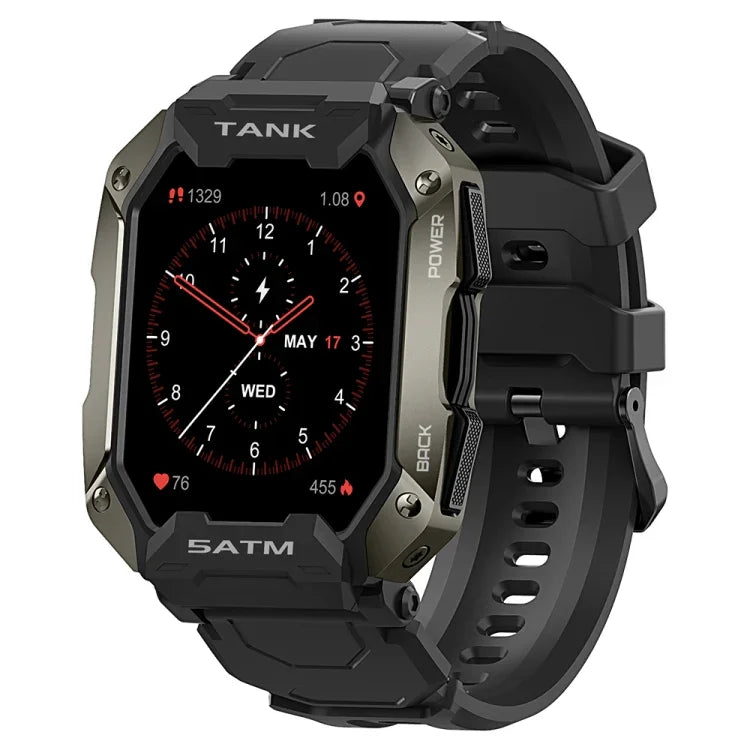 Đồng hồ thông minh TANK M1 màn hình TFT 1.72 inch, Hỗ trợ theo dõi giấc ngủ / Theo dõi nhịp tim