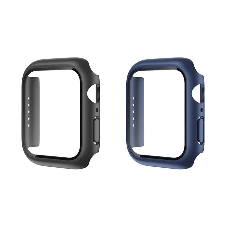 Ốp bảo vệ PC khung + phim ROCK 2 trong 1 cho Apple Watch Series, 6 & SE & 5 & 4 44mm, 3 & 2 & 1 42mm, 3 & 2 & 1 38mm