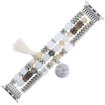 Dây đồng hồ hạt tua rua cho Apple Watch Series, 7 41mm / 6&SE&5&4 40mm / 3&2&1 38mm, 7 45mm / 6&SE&5&4 44mm / 3&2&1 42mm