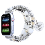 Dây đồng hồ hạt tua rua cho Apple Watch Series, 7 41mm / 6&SE&5&4 40mm / 3&2&1 38mm, 7 45mm / 6&SE&5&4 44mm / 3&2&1 42mm