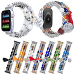 Dây đồng hồ hạt tua rua cho Apple Watch Series, 7 41mm / 6&SE&5&4 40mm / 3&2&1 38mm, 7 45mm / 6&SE&5&4 44mm / 3&2&1 42mm
