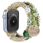 Dây đồng hồ hạt tua rua cho Apple Watch Series, 7 41mm / 6&SE&5&4 40mm / 3&2&1 38mm, 7 45mm / 6&SE&5&4 44mm / 3&2&1 42mm