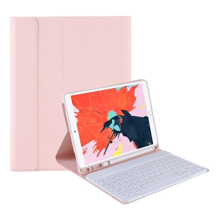 Bao da bàn phím Bluetooth họa tiết cảm giác da màu kẹo T098B có giá đỡ bút, T098B, dành cho iPad Air 11 2024 / 2025 / Air 4 10.9 2020 / Air 5 10.9 2022
