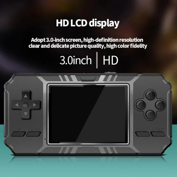 Máy chơi game cầm tay cổ điển S8 màn hình 3,0 inch tích hợp 520 trò chơi, S8 / Xanh quân đội, S8 / Đen, S8 / Xanh dương