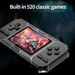 Máy chơi game cầm tay cổ điển S8 màn hình 3,0 inch tích hợp 520 trò chơi, S8 / Xanh quân đội, S8 / Đen, S8 / Xanh dương