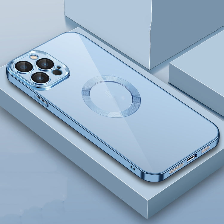 9D Electroplated Edge Len Film Clear PC + TPU Shockproof Case, For iPhone 11, For iPhone 11 Pro Max, For iPhone 12, For iPhone 12 Pro Max, For iPhone 13, For iPhone 13 Pro