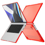 Ốp bảo vệ laptop chống rơi hai màu TPU + PC, cho MacBook Pro 16.2 inch A2485 2021