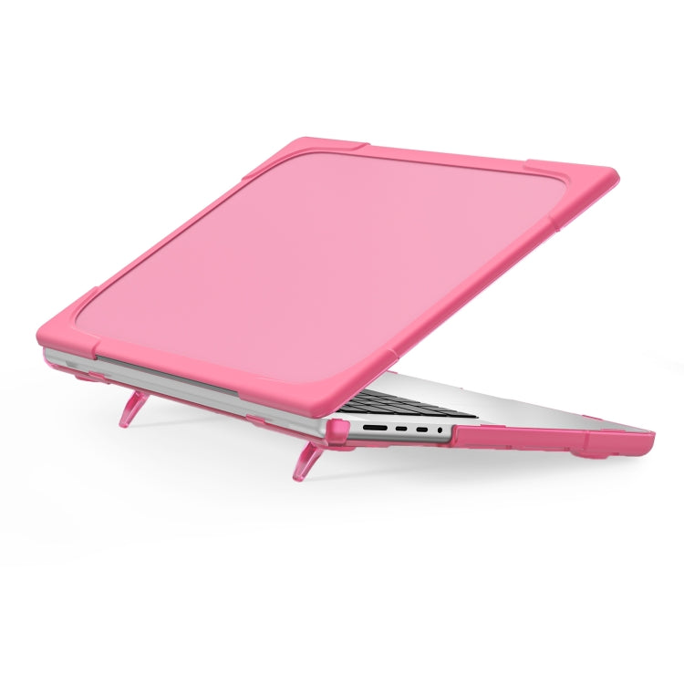 Ốp bảo vệ laptop chống rơi hai màu TPU + PC, cho MacBook Pro 16.2 inch A2485 2021