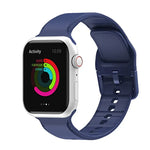 Dây đồng hồ may silicone cho Apple Watch Series, 7 41mm / 6&SE&5&4 40mm / 3&2&1 38mm, 7 45mm / 6&SE&5&4 44mm / 3&2&1 42mm