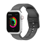 Dây đồng hồ may silicone cho Apple Watch Series, 7 41mm / 6&SE&5&4 40mm / 3&2&1 38mm, 7 45mm / 6&SE&5&4 44mm / 3&2&1 42mm