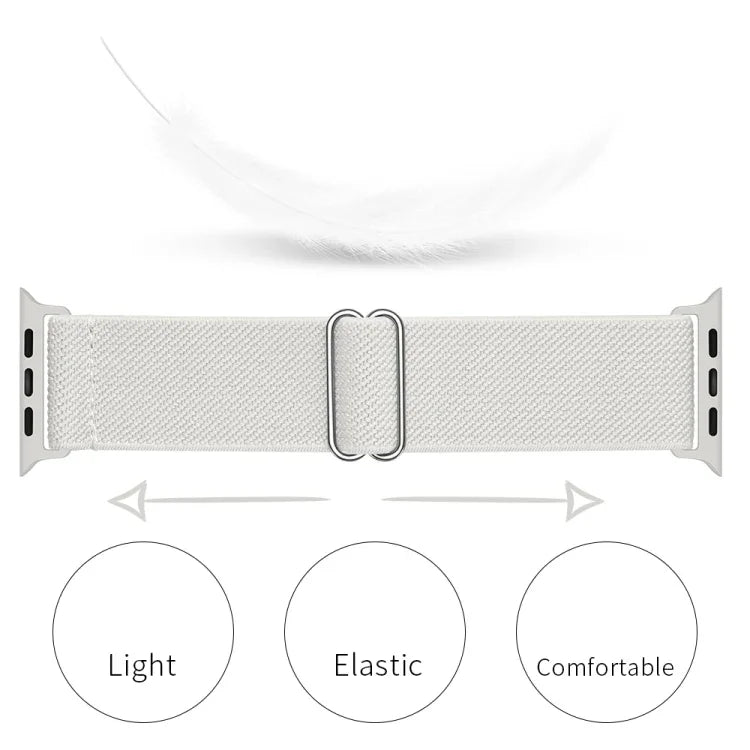 Dây đồng hồ polyester nylon cho Apple Watch Series, 7 41mm / 6&SE&5&4 40mm / 3&2&1 38mm, 7 45mm / 6&SE&5&4 44mm / 3&2&1 42mm