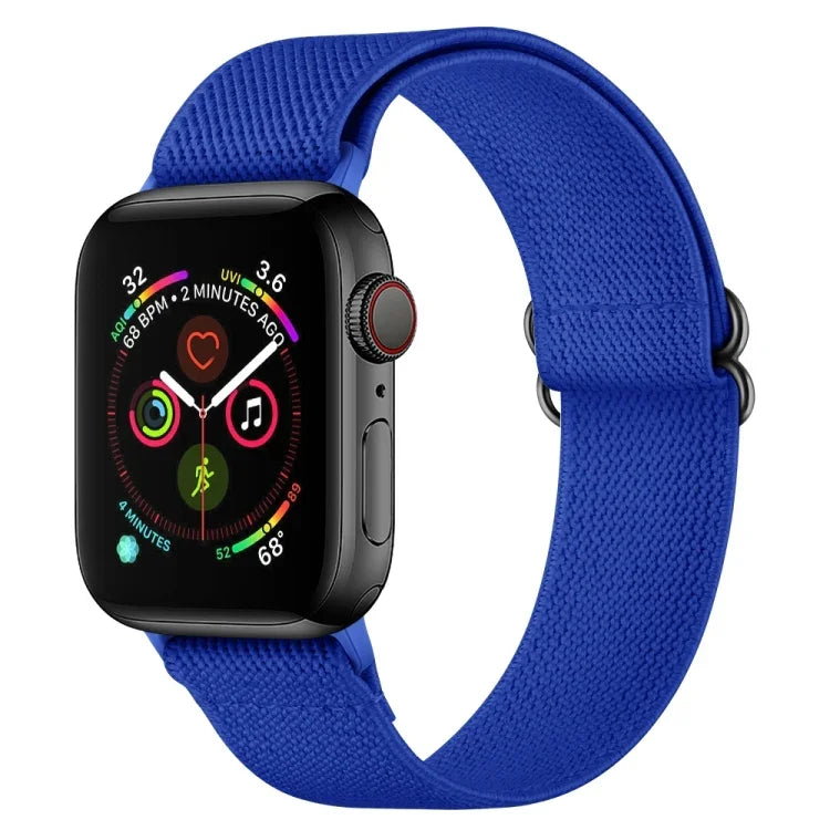 Dây đồng hồ polyester nylon cho Apple Watch Series, 7 41mm / 6&SE&5&4 40mm / 3&2&1 38mm, 7 45mm / 6&SE&5&4 44mm / 3&2&1 42mm