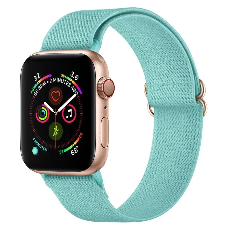 Dây đồng hồ polyester nylon cho Apple Watch Series, 7 41mm / 6&SE&5&4 40mm / 3&2&1 38mm, 7 45mm / 6&SE&5&4 44mm / 3&2&1 42mm