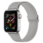 Dây đồng hồ polyester nylon cho Apple Watch Series, 7 41mm / 6&SE&5&4 40mm / 3&2&1 38mm, 7 45mm / 6&SE&5&4 44mm / 3&2&1 42mm