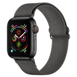 Dây đồng hồ polyester nylon cho Apple Watch Series, 7 41mm / 6&SE&5&4 40mm / 3&2&1 38mm, 7 45mm / 6&SE&5&4 44mm / 3&2&1 42mm