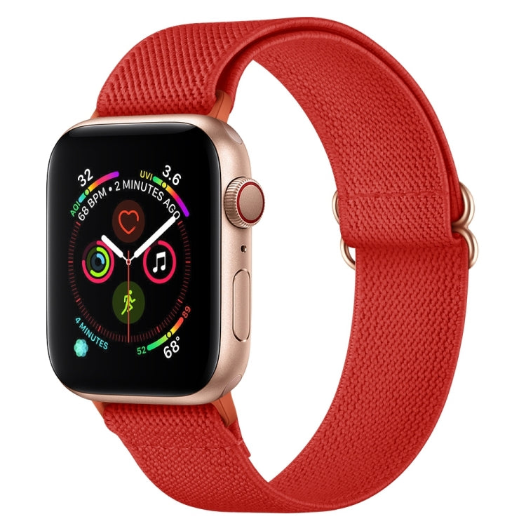 Dây đồng hồ polyester nylon cho Apple Watch Series, 7 41mm / 6&SE&5&4 40mm / 3&2&1 38mm, 7 45mm / 6&SE&5&4 44mm / 3&2&1 42mm