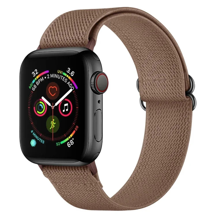 Dây đồng hồ polyester nylon cho Apple Watch Series, 7 41mm / 6&SE&5&4 40mm / 3&2&1 38mm, 7 45mm / 6&SE&5&4 44mm / 3&2&1 42mm