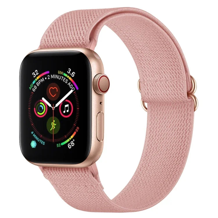 Dây đồng hồ polyester nylon cho Apple Watch Series, 7 41mm / 6&SE&5&4 40mm / 3&2&1 38mm, 7 45mm / 6&SE&5&4 44mm / 3&2&1 42mm