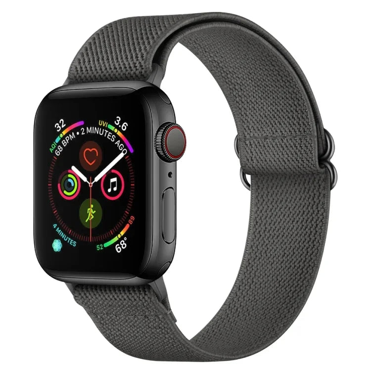 Dây đồng hồ polyester nylon cho Apple Watch Series, 7 41mm / 6&SE&5&4 40mm / 3&2&1 38mm, 7 45mm / 6&SE&5&4 44mm / 3&2&1 42mm
