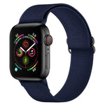 Dây đồng hồ polyester nylon cho Apple Watch Series, 7 41mm / 6&SE&5&4 40mm / 3&2&1 38mm, 7 45mm / 6&SE&5&4 44mm / 3&2&1 42mm