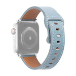 Dây đồng hồ da bò khóa bướm cho Apple Watch Series, 7 41mm / 6&SE&5&4 40mm / 3&2&1 38mm, 7 45mm / 6&SE&5&4 44mm / 3&2&1 42mm