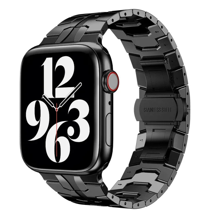 Dây đồng hồ thép cho Apple Watch Series, 7 41mm / 6&SE&5&4 40mm / 3&2&1 38mm, 7 45mm / 6&SE&5&4 44mm / 3&2&1 42mm