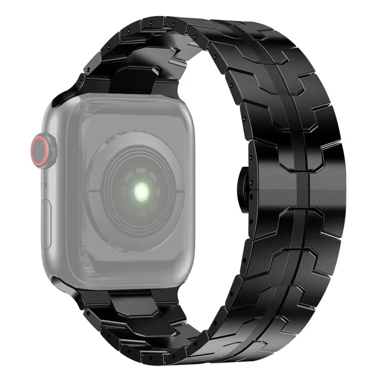 Dây đồng hồ thép cho Apple Watch Series, 7 41mm / 6&SE&5&4 40mm / 3&2&1 38mm, 7 45mm / 6&SE&5&4 44mm / 3&2&1 42mm