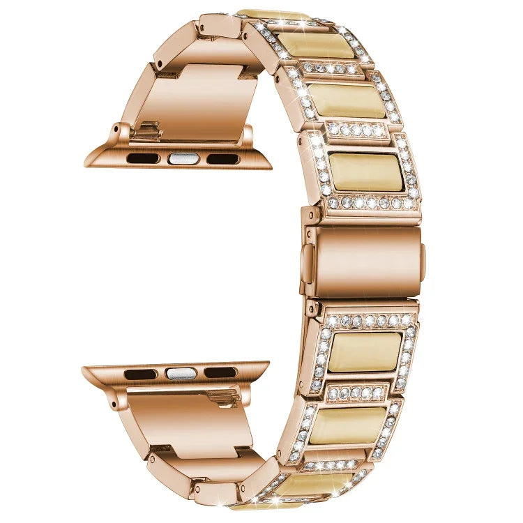 Dây đồng hồ kim loại opal 22mm cho Apple Watch Series, 7 41mm / 6&SE&5&4 40mm / 3&2&1 38mm, 7 45mm / 6&SE&5&4 44mm / 3&2&1 42mm