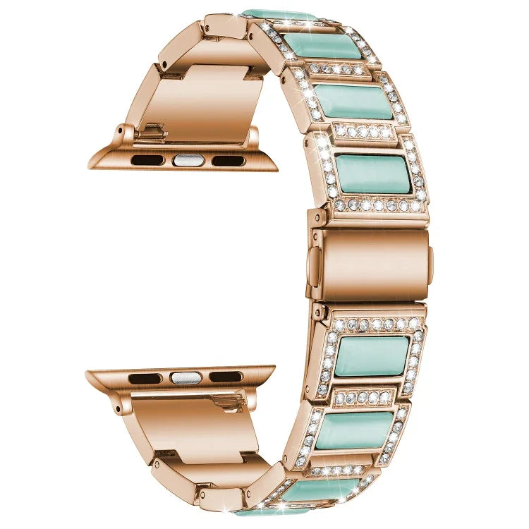 Dây đồng hồ kim loại opal 22mm cho Apple Watch Series, 7 41mm / 6&SE&5&4 40mm / 3&2&1 38mm, 7 45mm / 6&SE&5&4 44mm / 3&2&1 42mm