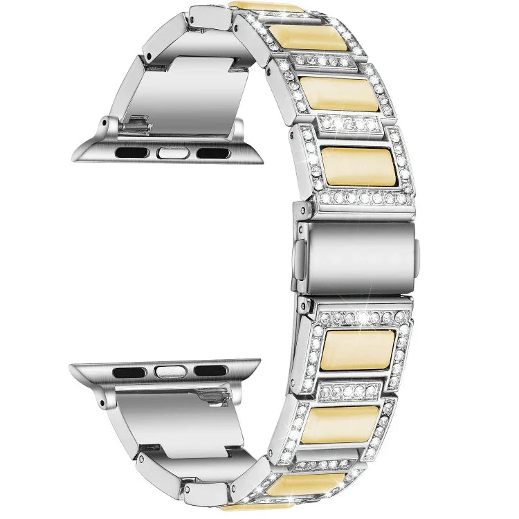 Dây đồng hồ kim loại opal 22mm cho Apple Watch Series, 7 41mm / 6&SE&5&4 40mm / 3&2&1 38mm, 7 45mm / 6&SE&5&4 44mm / 3&2&1 42mm