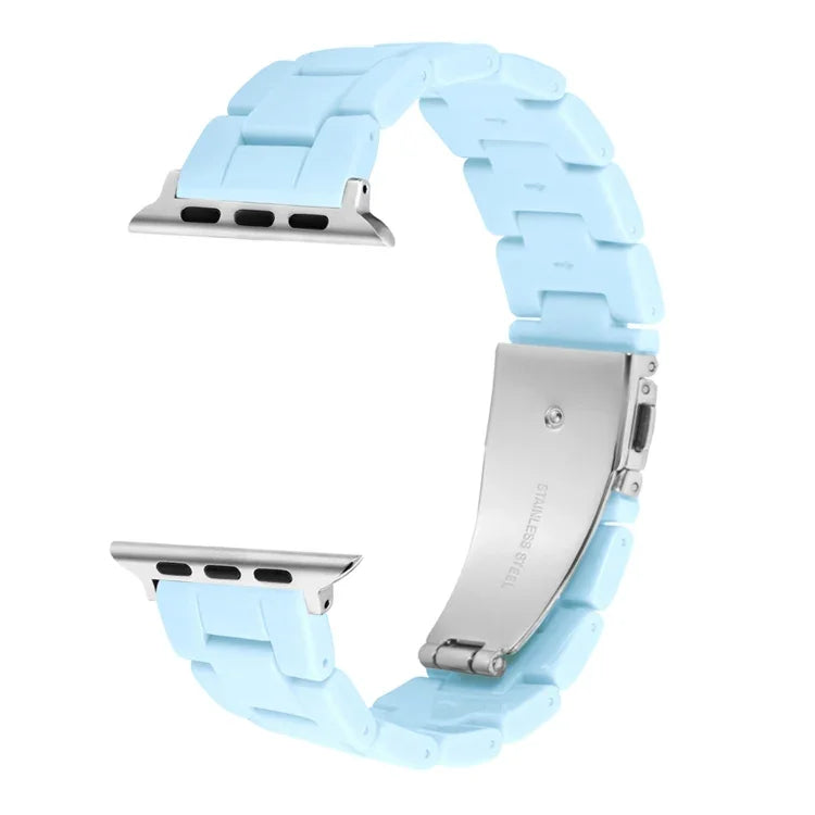 Dây đồng hồ ba hạt màu kẹo cho Apple Watch Series, 7 41mm / 6&SE&5&4 40mm / 3&2&1 38mm, 7 45mm / 6&SE&5&4 44mm / 3&2&1 42mm